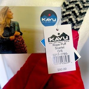 Kavu Rope Puff - Scarlet
